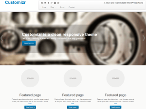 customizr free wordpress theme
