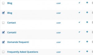 Select your pages by language